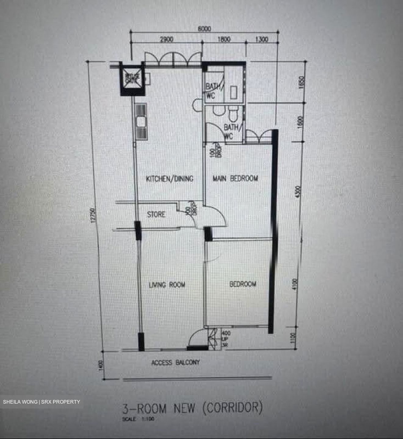 Blk 242 Gombak View (Bukit Batok), HDB 3 Rooms #614257391
